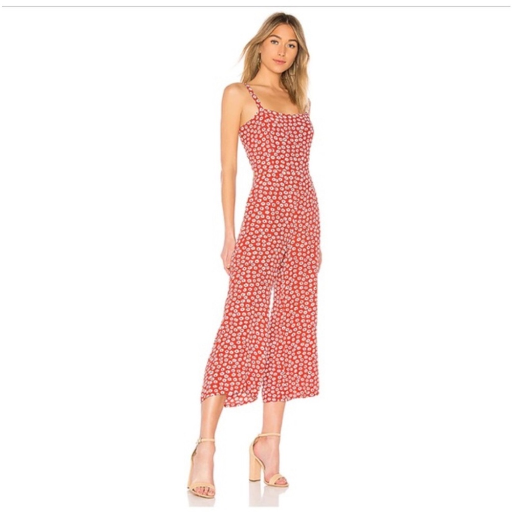 Revolve Faithfull The Brand Playa Jumpsuit red